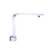 Nero Square Swivel Shower Arm Chrome