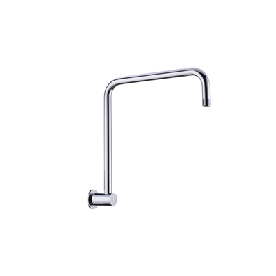 Nero Round Swivel Shower Arm Chrome