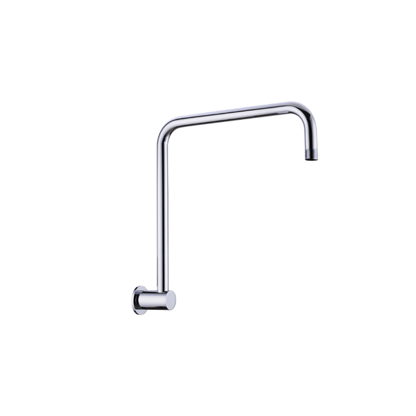 Nero Round Swivel Shower Arm Chrome