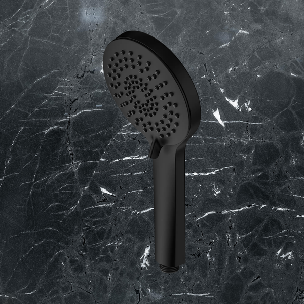 Nero Bianca/Dolce New Round Hand Shower Only Matte Black