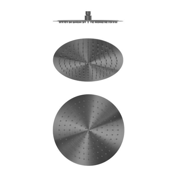 Nero Zen 300mm Round Shower Head Graphite