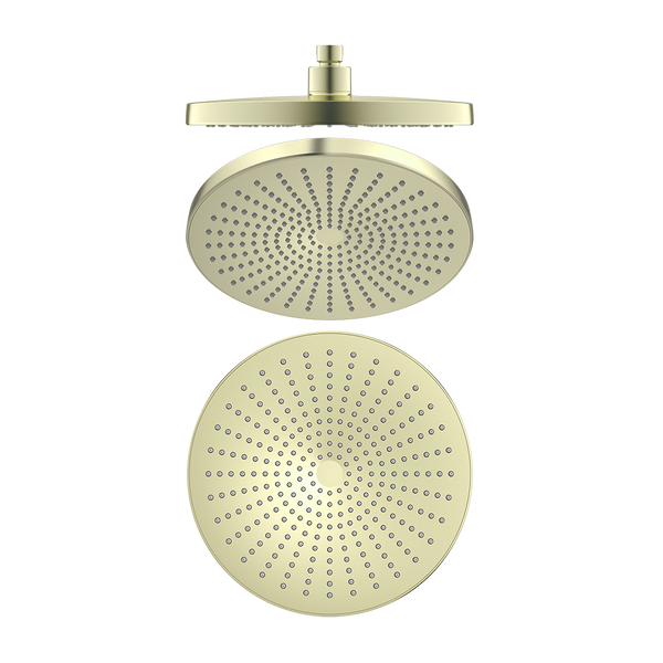 Nero Opal Shower Head 250mm Brushed Gold