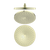 Opal Shower Head 250mm Brushed Gold