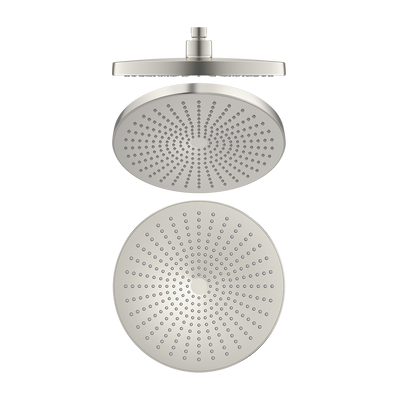 Nero Opal Shower Head 250mm Brushed Nickel