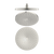 Opal Shower Head 250mm Brushed Nickel