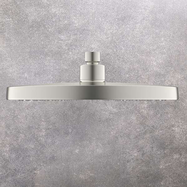 Nero Opal Shower Head 250mm Brushed Nickel
