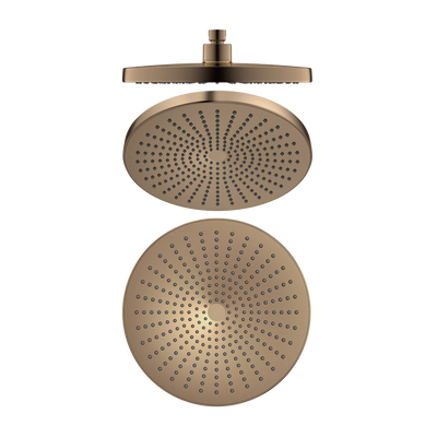 Nero Opal Shower Head 250mm Brushed Bronze