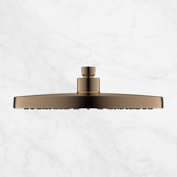 Nero Opal Shower Head 250mm Brushed Bronze