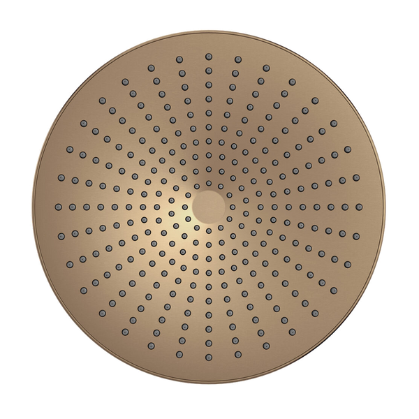 Nero Opal Shower Head 250mm Brushed Bronze