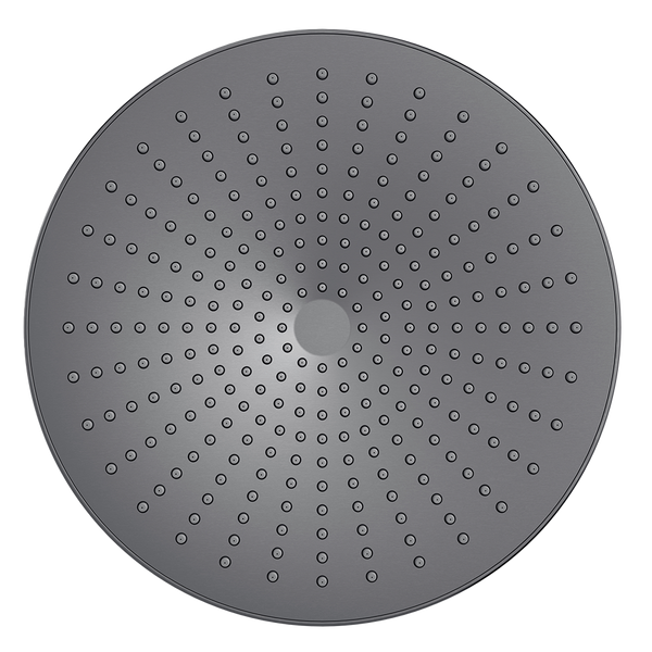 Nero Opal Shower Head 250mm Graphite