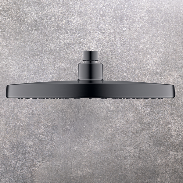 Nero Opal Shower Head 250mm Graphite