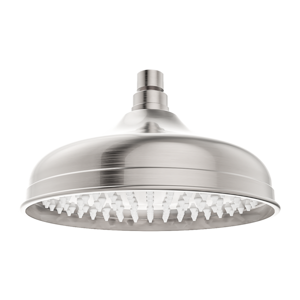 Nero York 200mm Shower Head Brushed Nickel