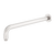 Nero Zen Round Shower Arm 400mm Length Brushed Nickel