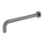 Nero Zen Round Shower Arm 400mm Length Graphite