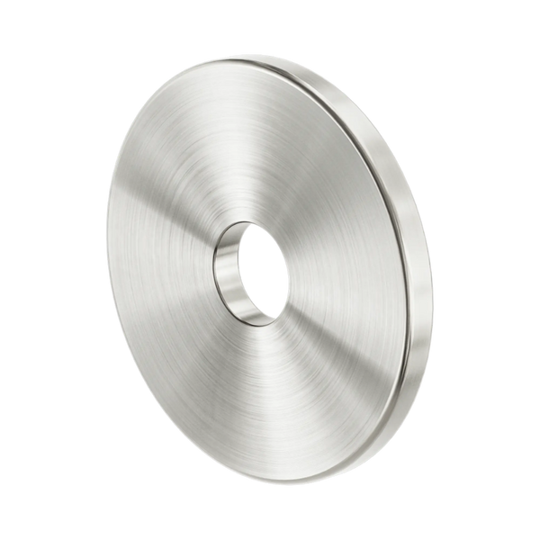 Nero 60mm Dia SS316L Round Back Plate for Wall Basin Mixer Spout (Spart Part) Brushed Nickel