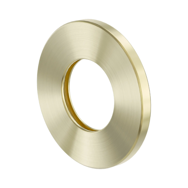 Nero 50mm Dia Round Back Plate for Bath Spout Brushed Gold