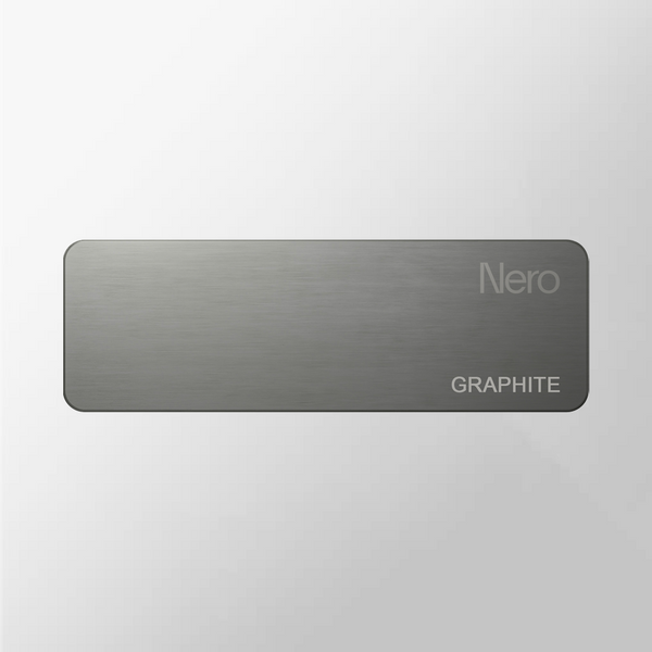Nero Colour Sample Plate Graphite