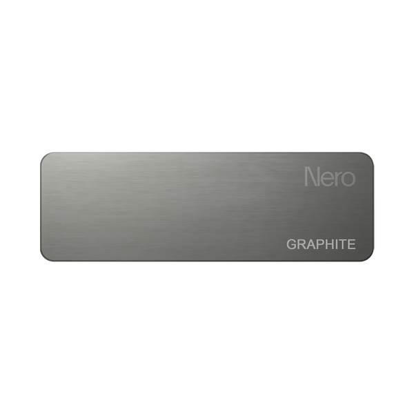 Nero Colour Sample Plate Graphite