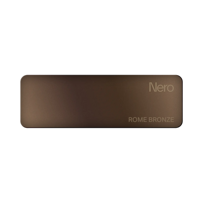 Nero Colour Sample Plate Rome Bronze