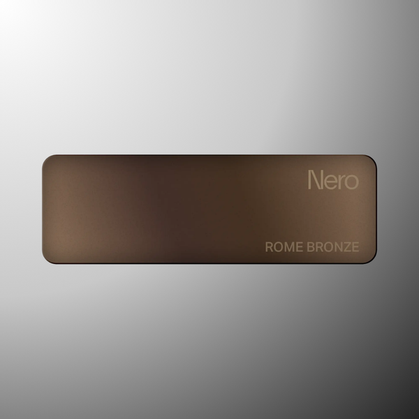 Nero Colour Sample Plate Rome Bronze