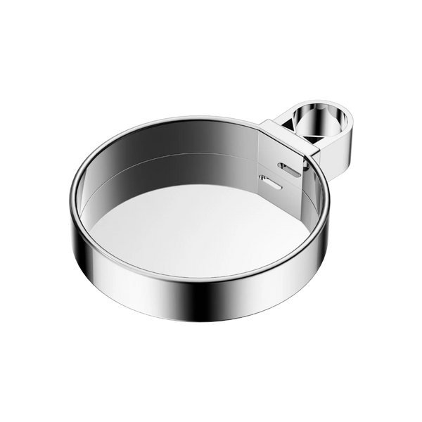 Nero Rail Shower Soap Dish for 25mm Shower Bar Chrome