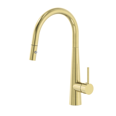 Nero Dolce Pull-Out Sink Mixer with Veggie Spray Function Brushed Gold