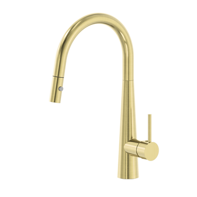 Dolce Pull-Out Sink Mixer with Veggie Spray Function Brushed Gold