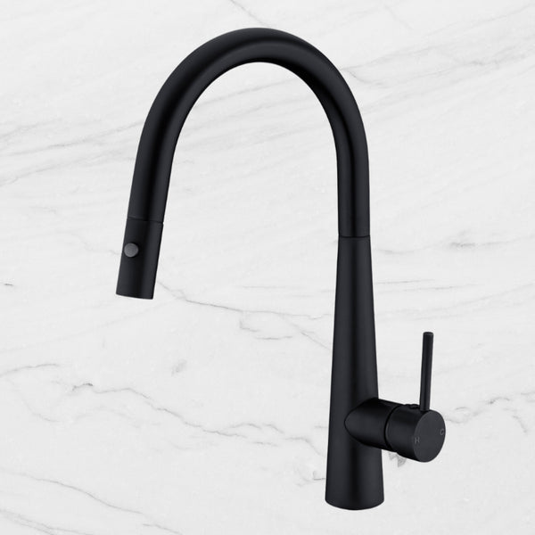 Nero Dolce Pull-Out Sink Mixer with Veggie Spray Function Matte Black