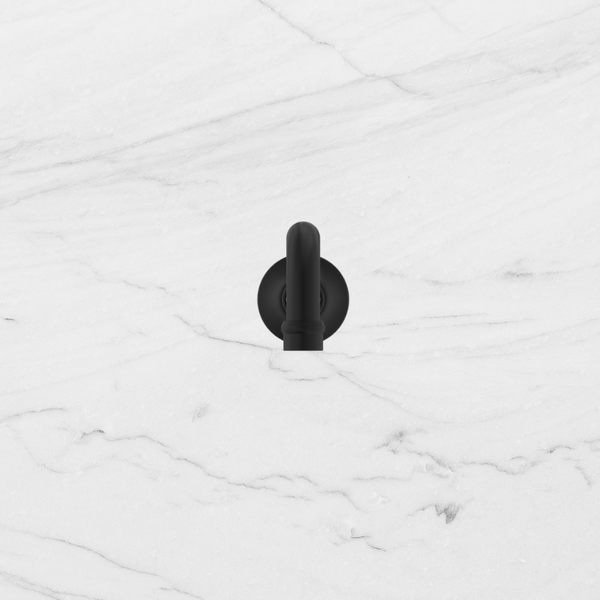 Nero York Basin Bath Spout Only Matte Black