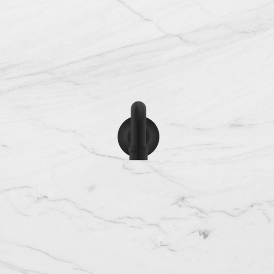 Nero York Basin Bath Spout Only Matte Black