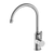 Nero York Kitchen Mixer Gooseneck Spout with Metal Lever Chrome