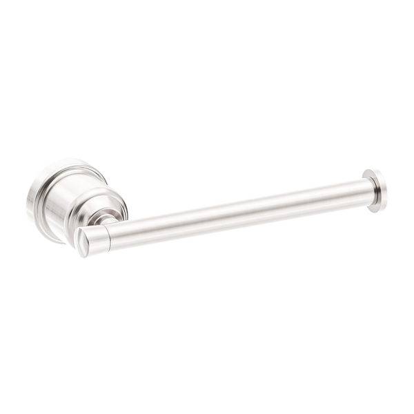 Nero York Toilet Roll Holder Brushed Nickel