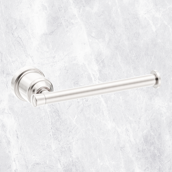 Nero York Toilet Roll Holder Brushed Nickel
