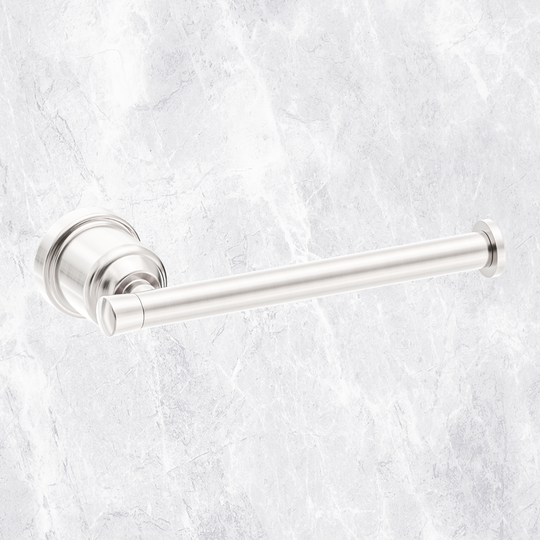 Nero York Toilet Roll Holder Brushed Nickel