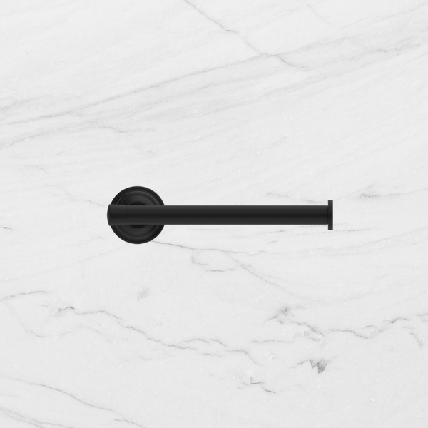 Nero York Toilet Roll Holder Matte Black