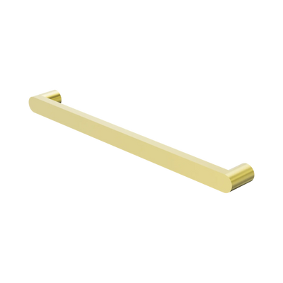 Nero Bianca 240V Single Heated Towel Rail Brushed Gold