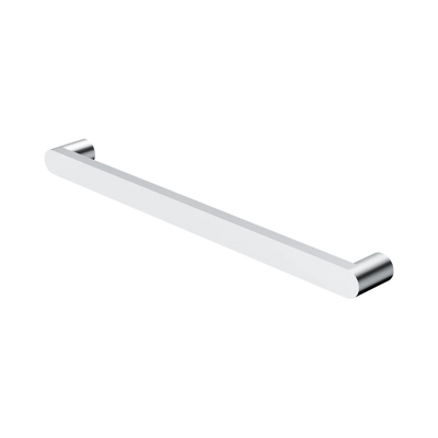 Nero Bianca 240V Single Heated Towel Rail Chrome