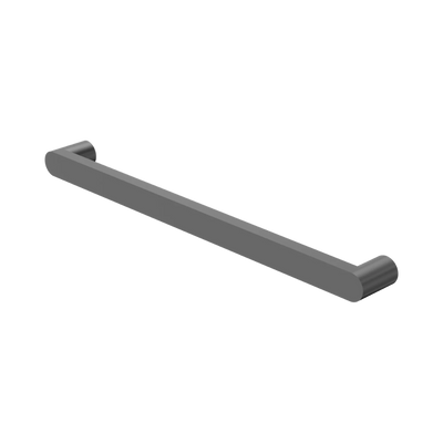 Nero Bianca 240V Single Heated Towel Rail Gunmetal