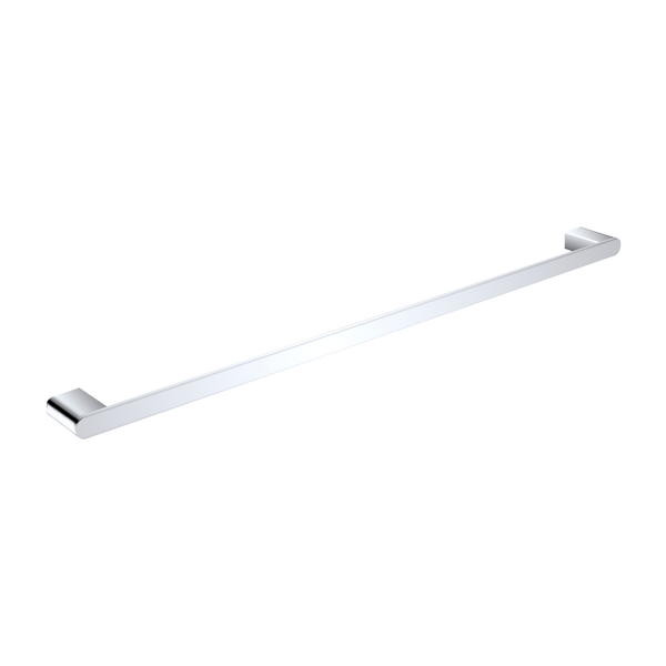 Nero Bianca Single Towel Rail 800mm Chrome