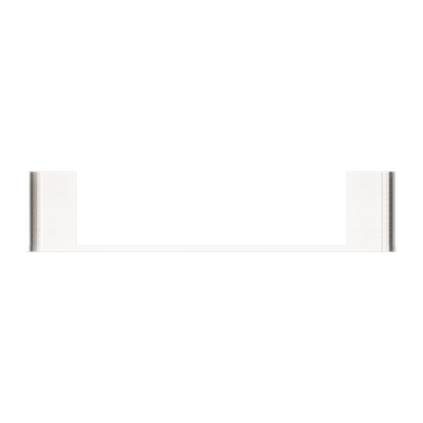 Nero Bianca Hand Towel Rail Brushed Nickel