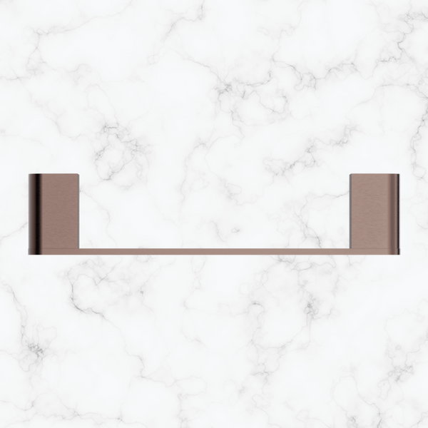 Nero Bianca Hand Towel Rail Brushed Bronze