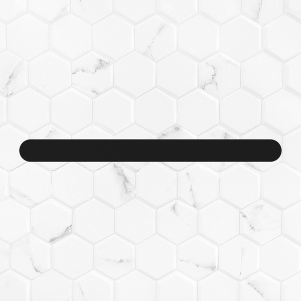 Nero Bianca Hand Towel Rail Matte Black