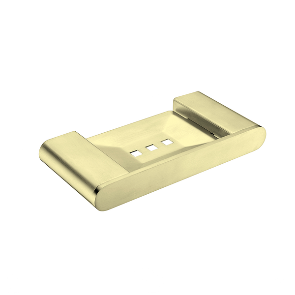 Nero Bianca Soap Dish Holder Brushed Gold