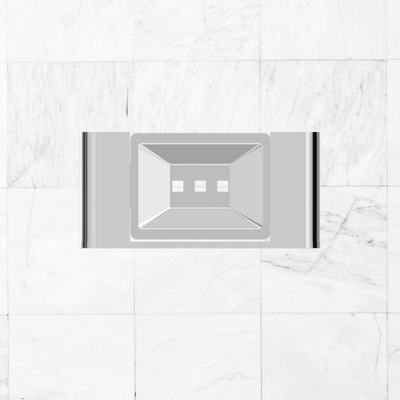 Bianca Soap Dish Holder Chrome