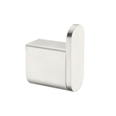 Nero Bianca Robe Hook Brushed Nickel