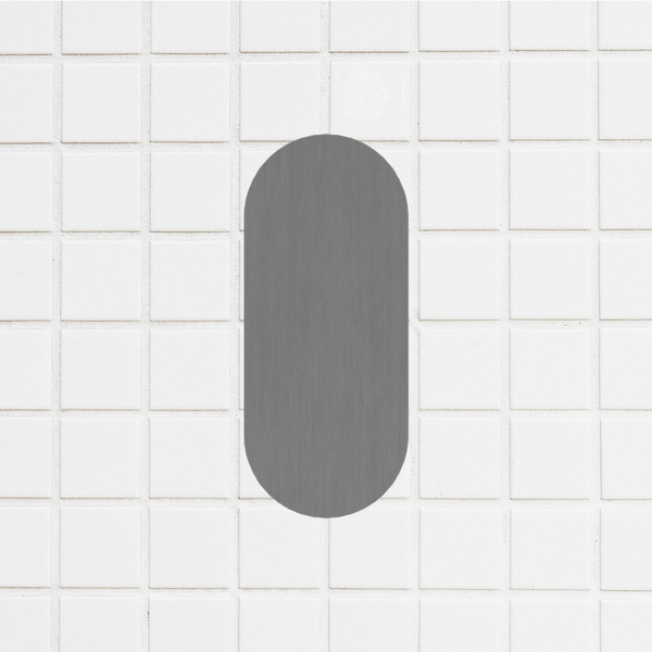 Nero Bianca Robe Hook Brushed Gunmetal