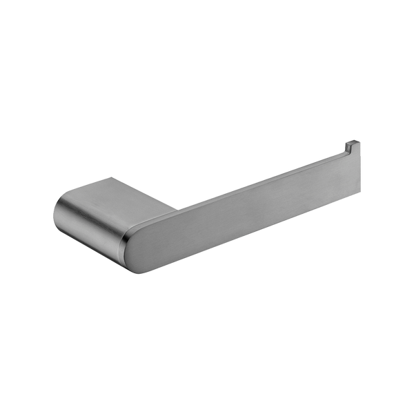Nero Bianca Toilet Roll Holder Brushed Gunmetal