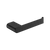 Nero Bianca Toilet Roll Holder Matte Black