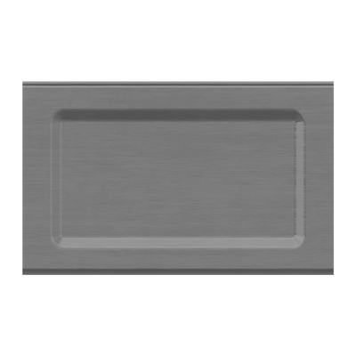 Bianca Toilet Roll Holder with Phone Holder Brushed Gunmetal