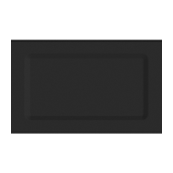 Nero Bianca Toilet Roll Holder with Phone Holder Matte Black